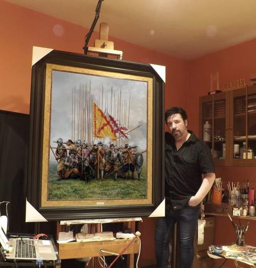 ArtClauzel's tweet image. HOMENAJE A LOS TERCIOS.
Última obra del pintor Jose Ferre clauzel
Los tercios españoles son, sin duda alguna, la fuerza militar más
fascinante de nuestra Historia y una de las más asombrosas de la
historia militar universal.