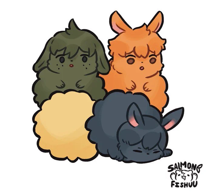 Tsukki fluff transformation incomplete ...(1/2) 