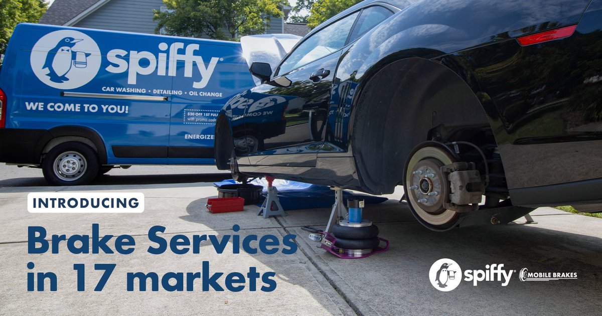 reifenmensch's tweet photo. .@GetSpiffy adds #brake services to the portfolio of #mobile_repair services it offers https://t.co/2oo6NajA1e https://t.co/bvaSiHm3Rf