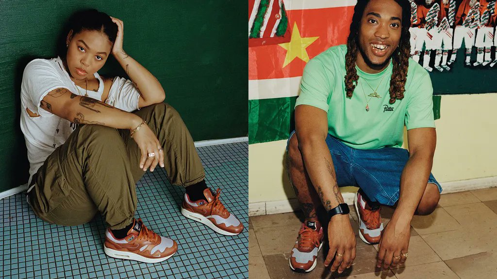 thesolesupplier's tweet photo. Patta x Nike officially unveil "The Next Wave" Air Max 1 campaign &amp; community initiative  🌊 

Link > https://t.co/MdpIJDu27k https://t.co/TJ2JA3jyEQ