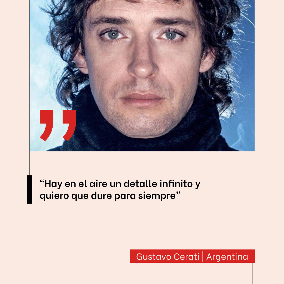 iberjuve's tweet photo. #GustavoCerati nació el 11 de agosto de 1959 en Buenos Aires, Argentina. 

✨Fue músico, cantautor y productor discográfico. Lider, vocalista, compositor y guitarrista de #SodaStereo. Es considerado como uno de los artistas más influyentes del rock latinoamericano. https://t.co/4YRK6aFIWX