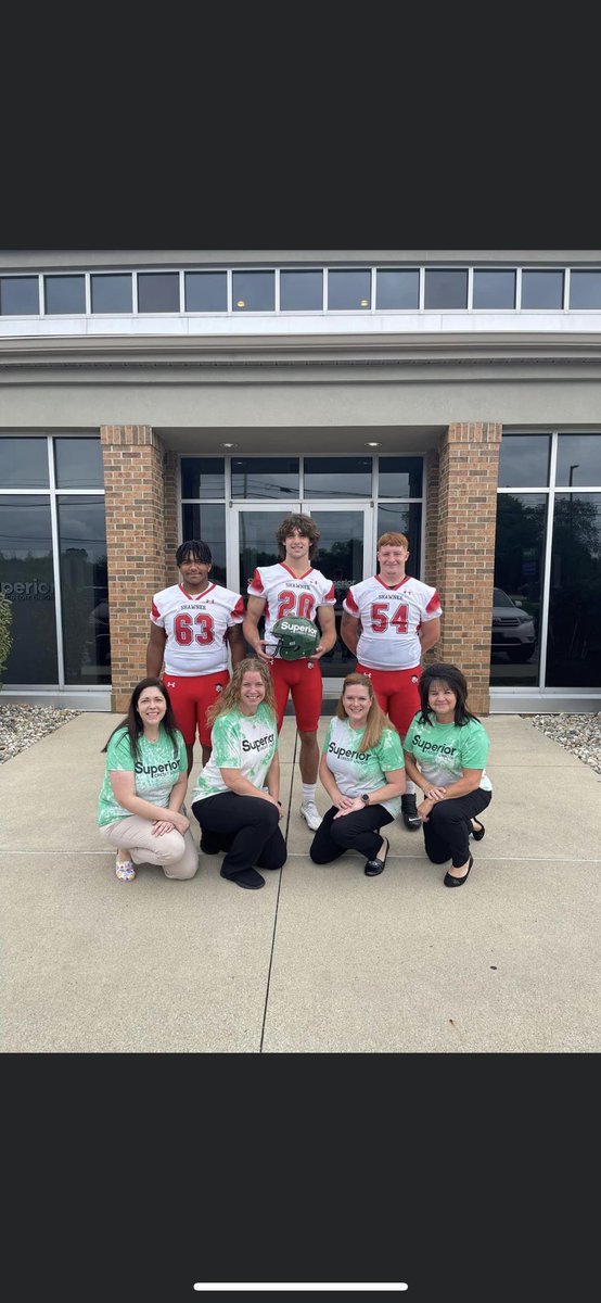 Thank you to Superior Credit Union for their partnership with us to renovate the football complex. Superior Credit Union was instrumental in helping us build a plan for our new field and also as a sponsor. Our school, community could not be more appreciative of the support!