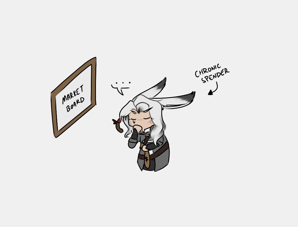 SolaFFXIV's tweet photo. good luck to the parties that get stuck with her! https://t.co/Z7dfGUKDbY