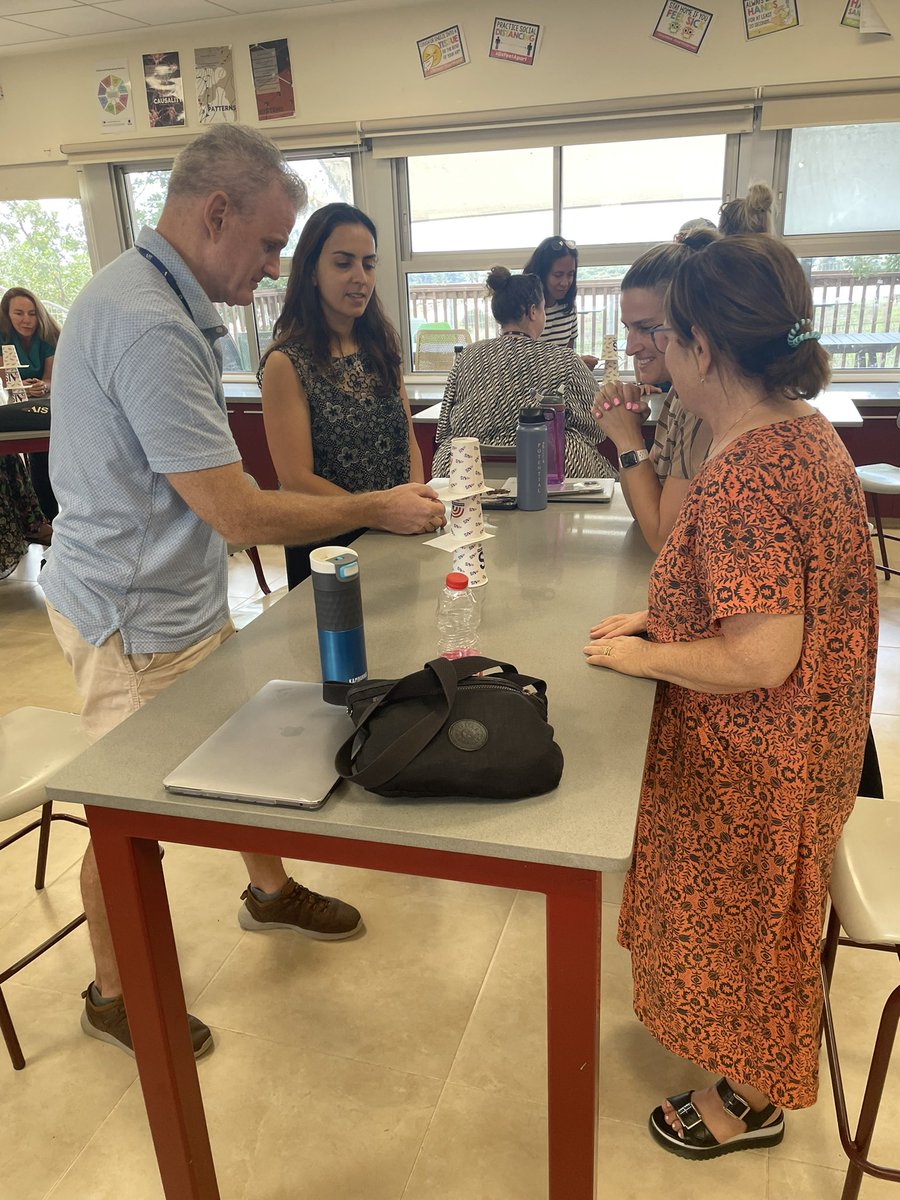 Can we pull it off this year?  Will things fall into place?  Lots of fun celebrating ALIGNMENT as my #oneword on the first day with faculty <a href="/WBAISIsrael/">WBAIS Israel</a> with a model #minute2winit <a href="/dudrosen/">Dudley Rosenblatt</a> <a href="/LibraryWBAIS/">WBAIS Library</a> #wbaismsrocks #thelovingschool