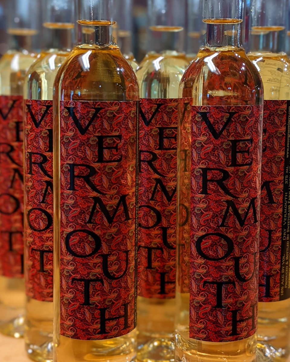 Sweetgrass's Vermouth is back!  Our Vermouth is from Vidal Blanc grapes fermented dry,  fortified with our Maine grown organic grape brandy, and flavored with botanicals that pair nicely with Back River Gin.   sweetgrasswinery.com/wine

#drinklocal #gin #visitmaine #visitportland