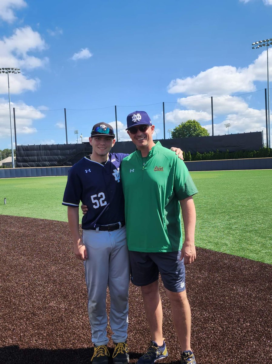 njtbaseball14's tweet photo. Thank you @NDBaseball for a great camp and experience. Meeting the coaching staff was a great opportunity. https://t.co/eLYRoy5QIx