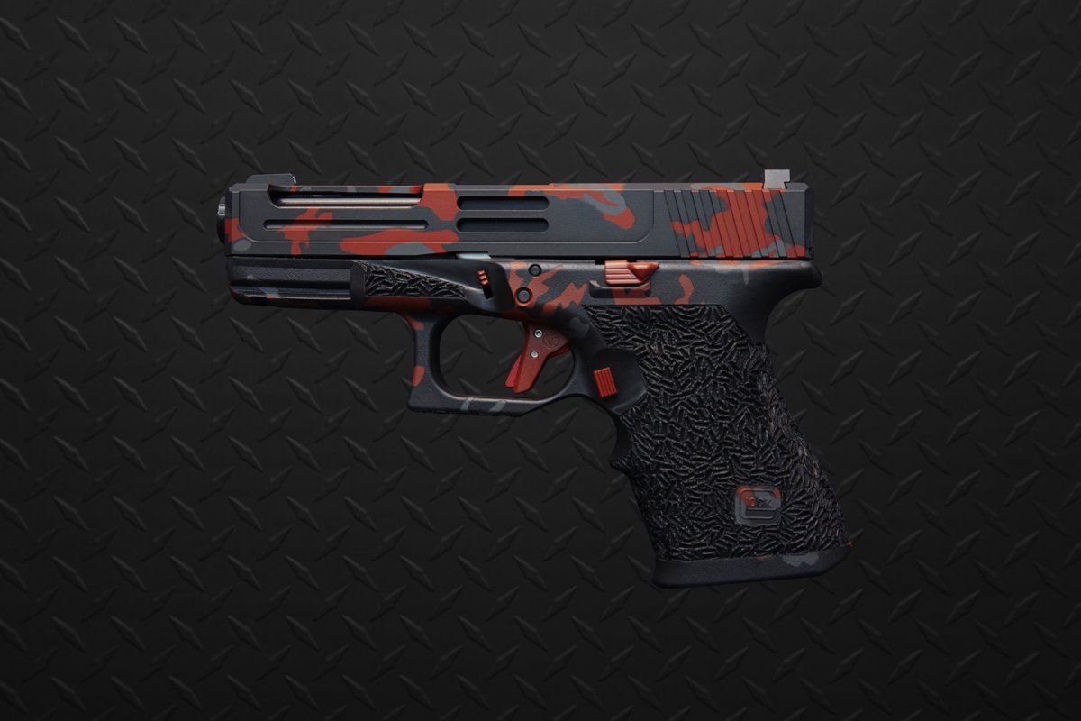 MWG Warrior Series G19 with Red Multicam