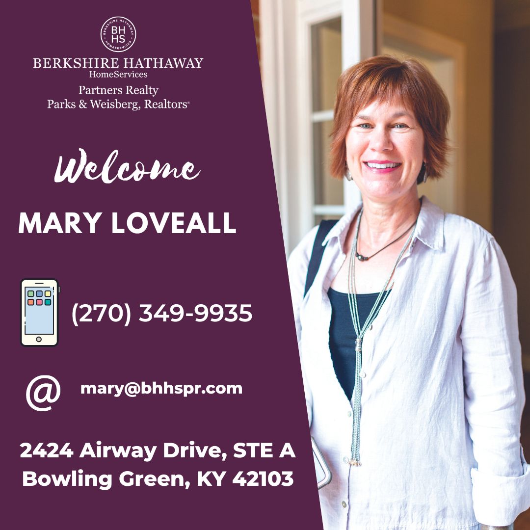 BHHSpartners's tweet image. Here we GROW again! Please help us welcome Mary Loveall to our team! Mary also has a background in staging and will be a huge asset to all the real estate community! 

#welcome #newlylicensed #realestate #readytowork #listings #selling #homedecor #hometips #kentucky #congrats