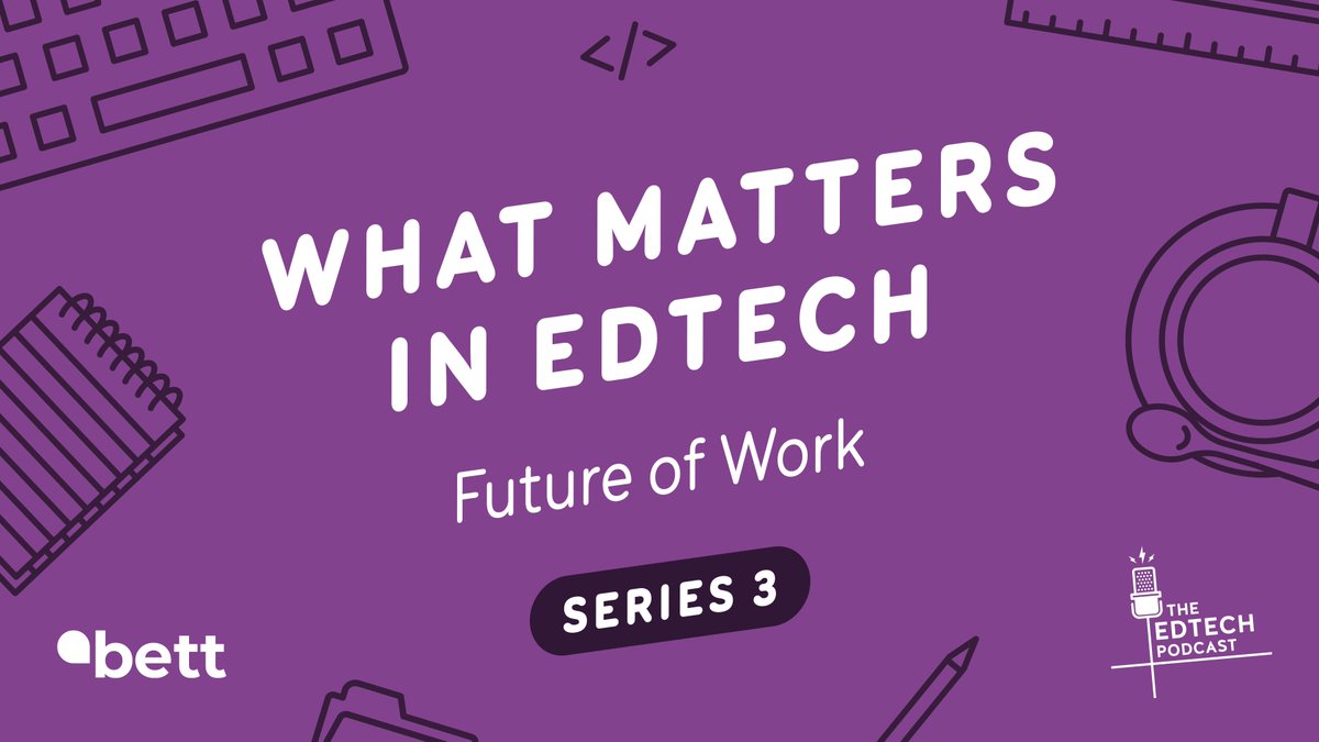 PodcastEdtech's tweet photo. Boom! 💥 New episode out!
🎧https://t.co/akTgGeyyqs
Our amazing guests 👇
👏@mparts_ of @Siftedeu
👏@penncheryl Deputy CEO @Activate_Learn
👏Richard George, VP #Faethm
Thanks to our skills series partners
@PearsonBTEC @Bett_show for supporting this episode 🥳 https://t.co/7oawRI9s4c
