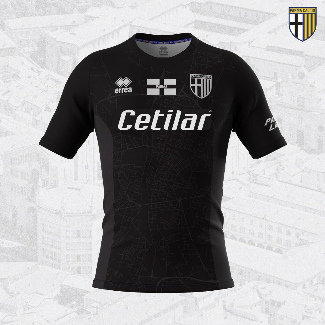 ParmaCalcio_en's tweet photo. Our warm-up tops for #ParmaBari are dedicated to our home territory, to the province of Parma. 💛💙 https://t.co/n1oNPp6snS