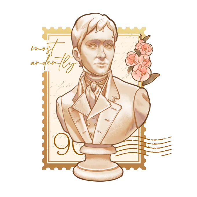 Mr Darcy stamp 