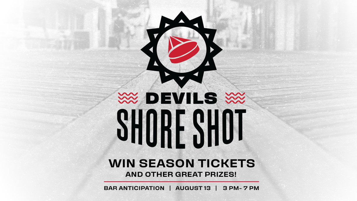 Meet us DTS this weekend! You could win big. 👀

Fans will have a chance to shoot a street hockey ball into a cornhole set. First person to do it will win season tickets... More prizes available!

🗓️: August 13
⏰: 3-7 PM
📍: Bar Anticipation in Lake Como, NJ