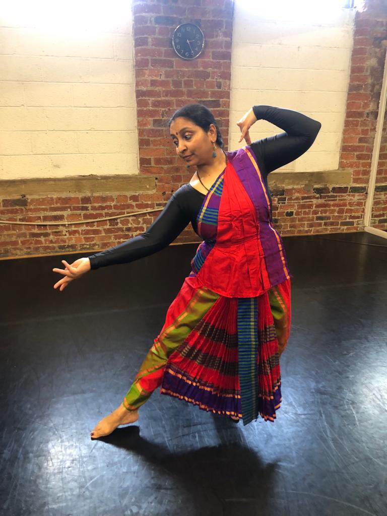 It’s been a hot week &amp; a joy to witness Devika Rao’s expertise and passion for Indian dance in rehearsal. We’ll be in London on Saturday as part of ANHAD, in Bell Square, Hounslow. Come see us between 2.30 &amp; 5.30! #southasianheritagemonth 💃