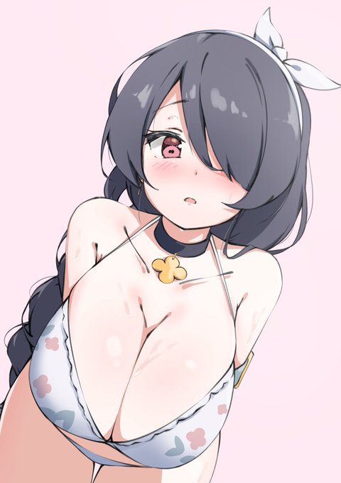 急に描きたくなったから水着ヒナタちゃん 