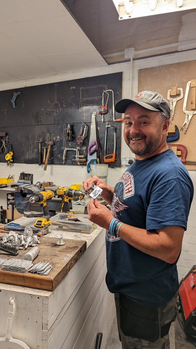 #Rotherham #Socent @KeyFund visit no.2 today - the wonderful #castinginnovations, craft through aluminium recycling, with a social purpose. Fascinating.