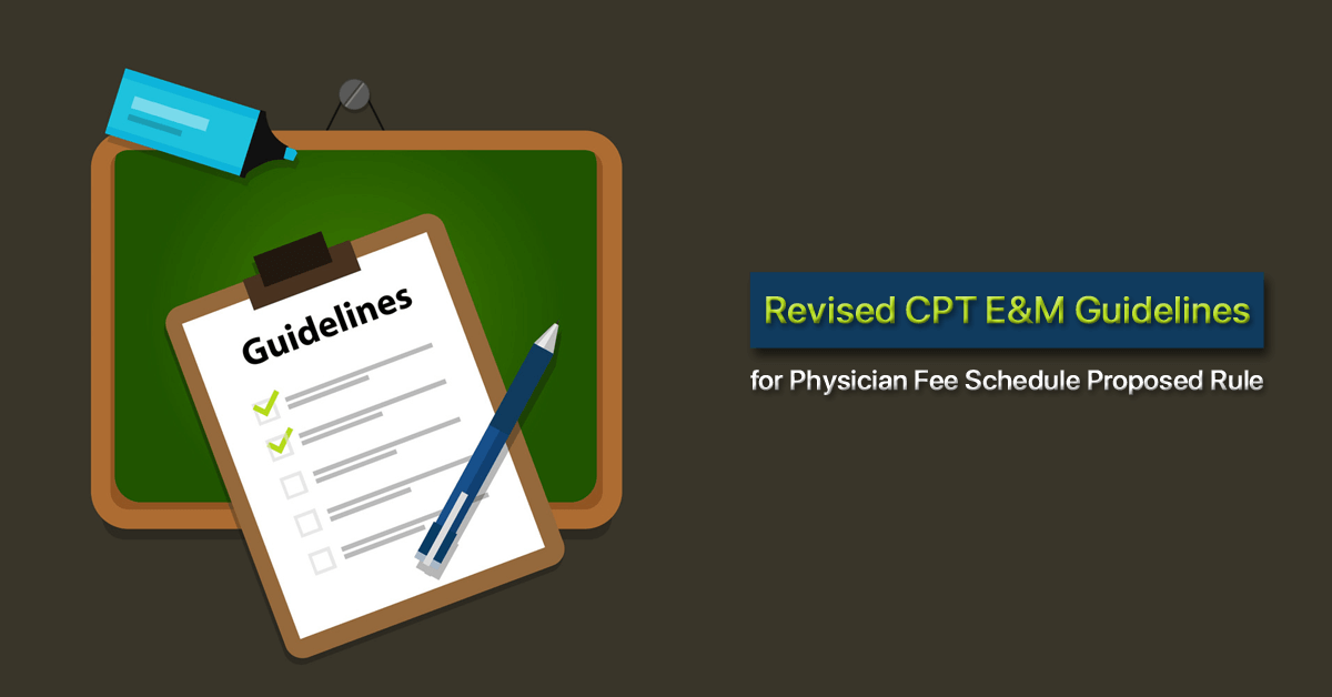 Allzone_Online's tweet photo. Get to know the newly revised CPT E&M guidelines for Physician Fee Schedule Proposed Rule!
Know more: https://t.co/ynVQqfBixa
#PhysicianFeeSchedule #OfficeandOutpatientVisits #SplitandSharedVisits #CPTGuidelines #AllzoneMS #AllZoneManagementSolutions #AllZoneManagementServices https://t.co/8YtT9y4782
