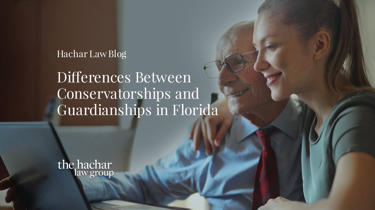 HacharLawBlog✍🏼:  Do you know the differences Between #CONSERVATORSHIPS and #GUARDIANSHIPS in Florida?

Dive deep into this topic. Read Hachar Law Blog→ 🔗 go.mindmeltcreative.com/3JQrunh

#Hachargroup #HacharLawGroup