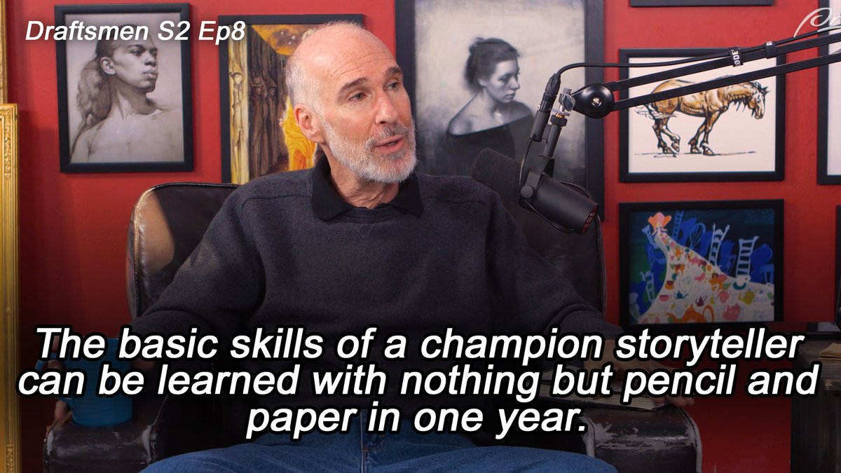 prokotv's tweet photo. You can achieve so much with basic tools and a plan.
The Draftsmen discuss DIY art school and how to get the most out of your studies.
https://t.co/ueBjS9ZyyF
#artschool #motivation #draftsmen #art #podcast https://t.co/hwJPg4qXLL