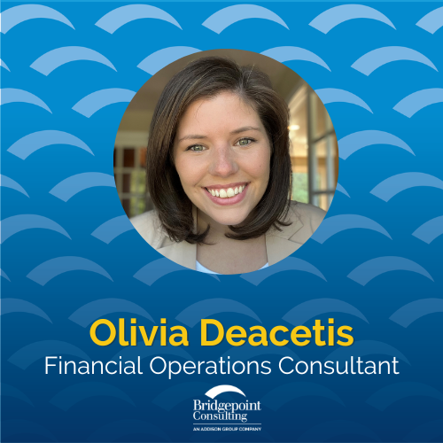 BPCExtendReach's tweet photo. We are more than excited to welcome Olivia Deacetis as a Financial Operations Consultant in our Boston market with @BPCExtendReach!
Welcome to #TeamBridgepoint, Olivia! https://t.co/AZjQ4lKmcm