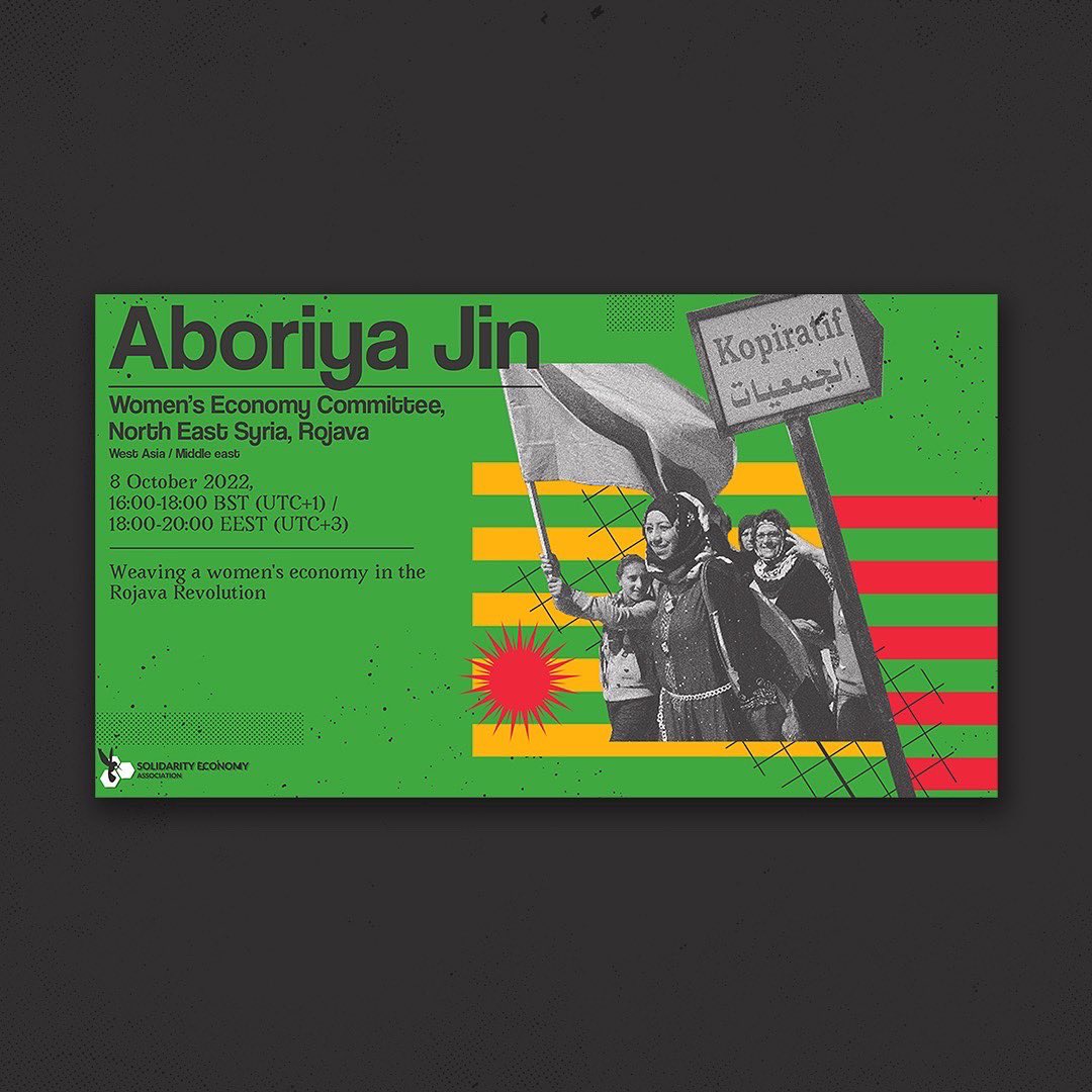 Graphics we did for <a href="/SolidarityEcon/">Solidarity Economy Association</a> series of webinars with radical grassroots solidarity economy organisations across the world. 
 
#ConversationsWithGamechangers #InternationalismOrExtinction