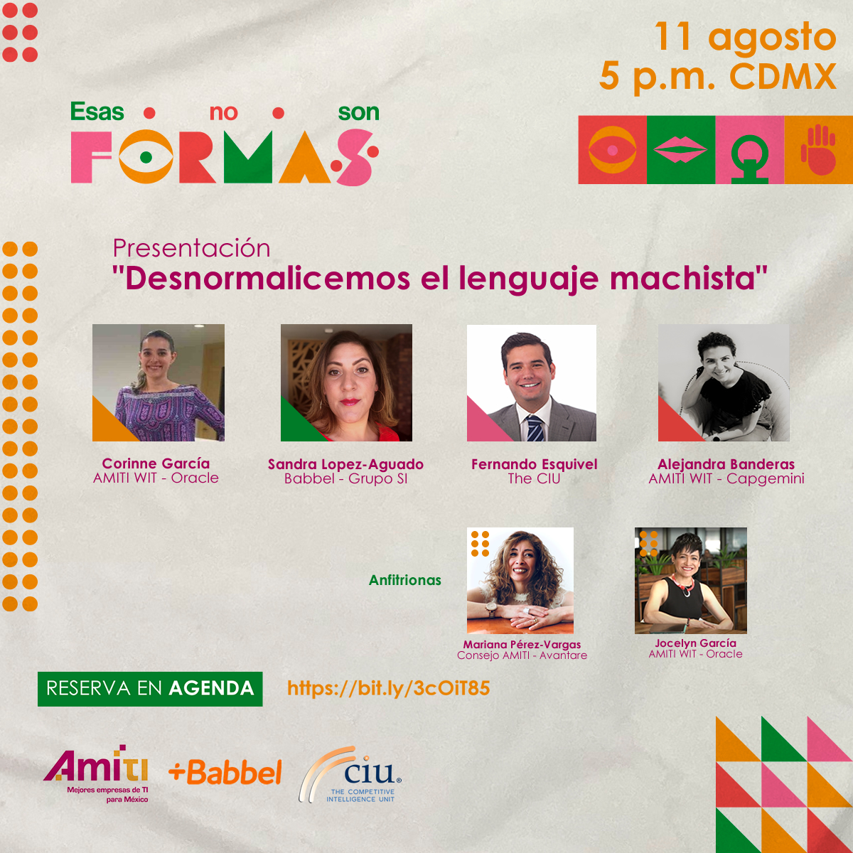 #NOSONFORMAS ❌💬 L@s esperamos mañana a la presentación de los 𝗿𝗲𝘀𝘂𝗹𝘁𝗮𝗱𝗼𝘀 𝗱𝗲𝗹 𝗽𝗿𝗶𝗺𝗲𝗿 𝘀𝗼𝗻𝗱𝗲𝗼 𝗽𝗮𝗿𝗮 𝘃𝗶𝘀𝗶𝗯𝗶𝗹𝗶𝘇𝗮𝗿 𝗲𝗹 𝗹𝗲𝗻𝗴𝘂𝗮𝗷𝗲 𝗾𝘂𝗲 𝘀𝗲 𝗵𝗮 𝗷𝘂𝘀𝘁𝗶𝗳𝗶𝗰𝗮𝗱𝗼 𝘆 𝗻𝗼𝗿𝗺𝗮𝗹𝗶𝘇𝗮𝗱𝗼. Registro buff.ly/3PRlpJB