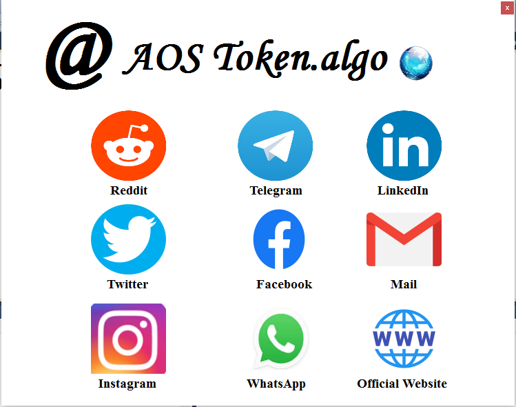 AOSToken_Algo's tweet image. Join our community @ButtCoinASA @doggycoinasa