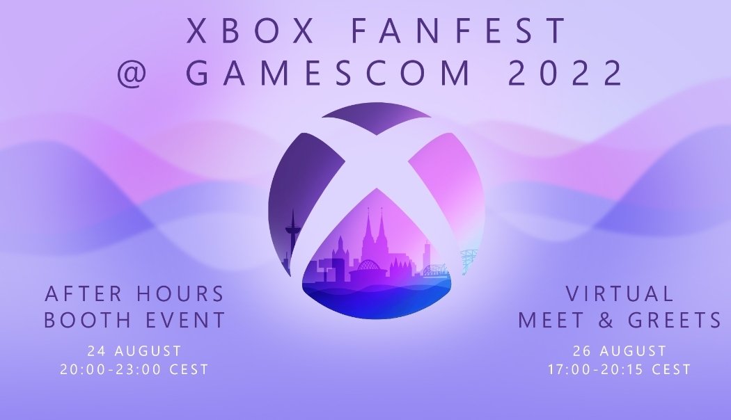 Calling all Xbox Fans! Join me in Germany for our FanFest After Hours Booth Event, or on Microsoft Teams for virtual Meet & Greets with creators from Sea of Thieves & Park Beyond. Visit Xbox.com/fanfest to register as a FanFest fan for more details. Entry ends August 15.