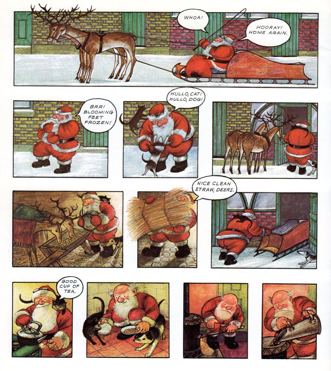 aw man RIP Raymond Briggs. The Father Christmas books have always been something special. 