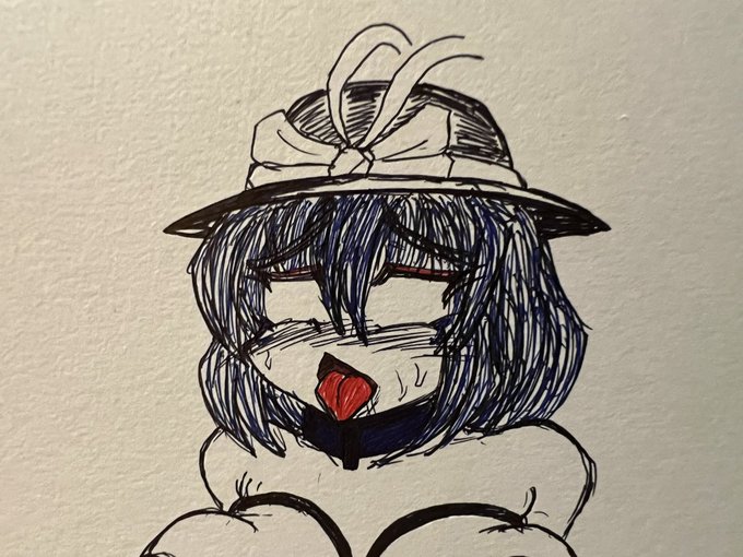 衣玖さんイグって絵途中 