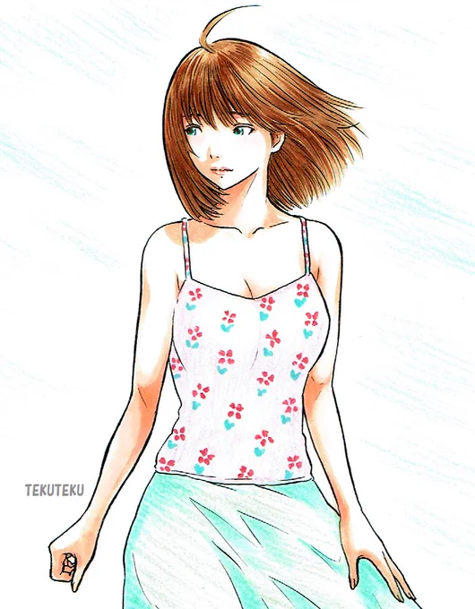 寄り #illustration #オリジナルイラスト 