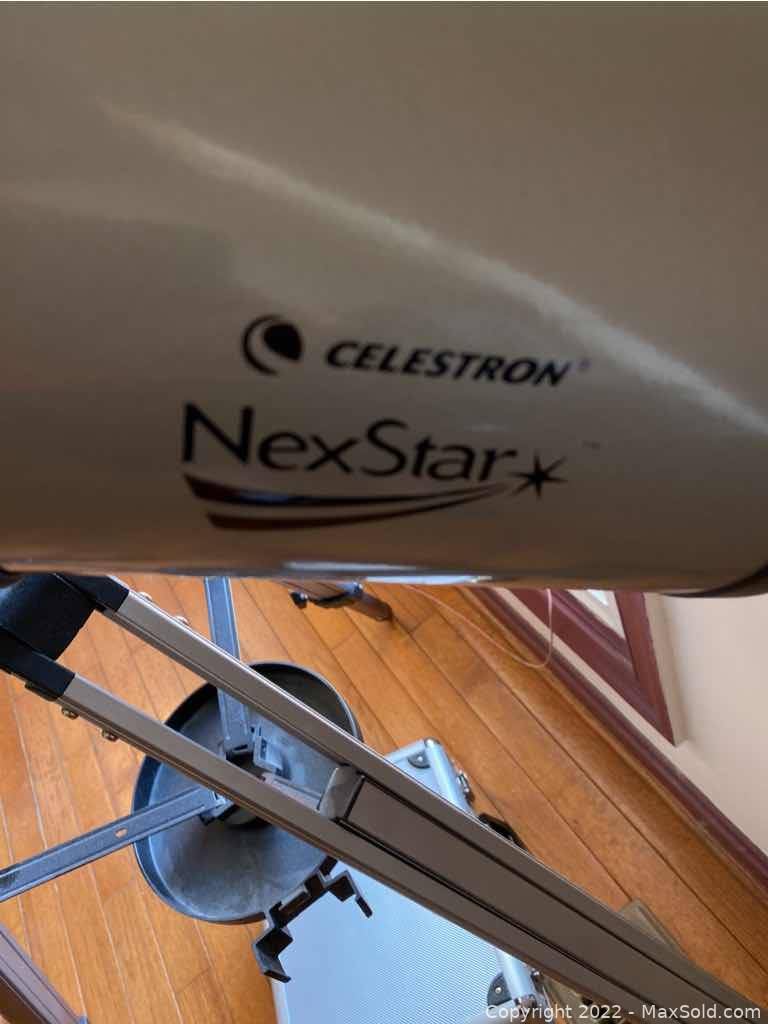 MaxSoldAuctions's tweet photo. Get In On The Auction with this Celestron NexStar Telescope🔭
In Collaboration with Dexterous Organizing @b_dexterous 
This auction will End Today at 8:00pm EST!
To view this piece click here: https://t.co/Qr6dfhJ7yE
Can't wait to see your #MaxsoldInterestingFind ! https://t.co/gfgZOH117d