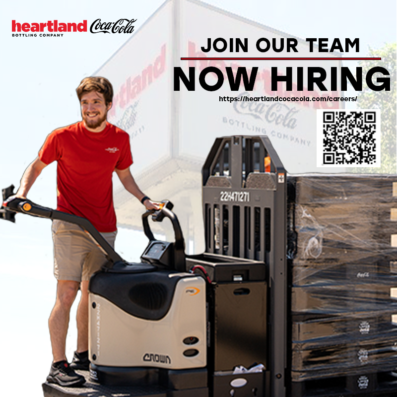 HeartlandCoke's tweet photo. Looking for the next chapter in your career journey? Heartland is a company full of opportunities, and we want YOU to join our team. https://t.co/WwcD9S7I1y 
#careers #jobs #openpositions #newcareer #jobsearch #cocacola #JobSeekersSA #jobseekers #jobs #nowhiring https://t.co/BRI6S4dPHi