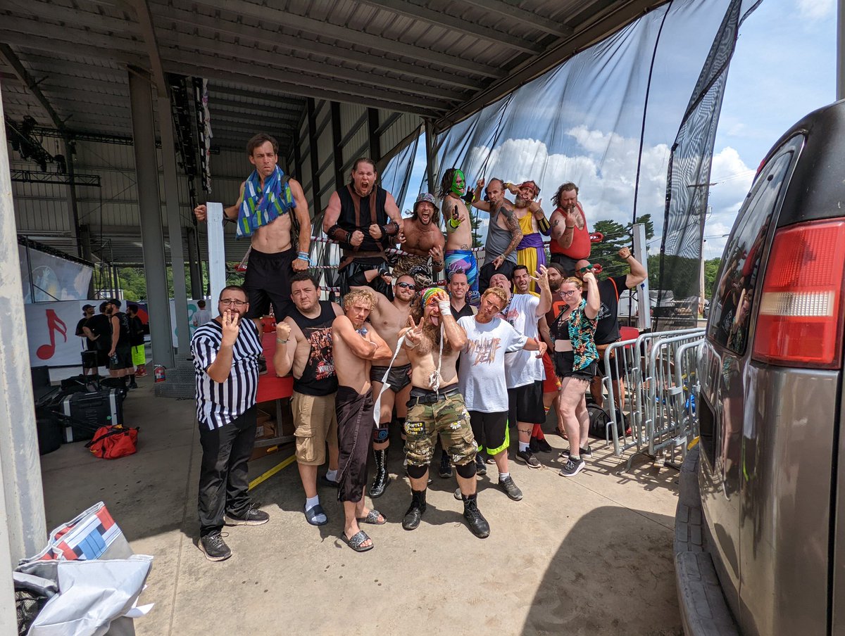 Was an honor to be selected to wrestle at Bloodymania 15! #GOTJ #GatheringoftheJuggalos #TryoutMatch #JCW #Wrestling