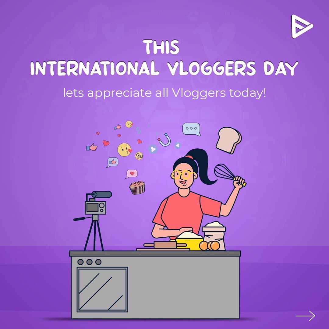 veefly_'s tweet photo. Here's to thanking all the vloggers for creating engaging, funny content for the viewers. #InternationalVloggersDay
.
.
#vloggersday #vlogging #youtubers #youtubechannel #engagingcontent #amazingcontent #vlog #vlogginglife #vloggingcamera #vloggingfamily #vloggingyoutubers https://t.co/fbdea2TisK