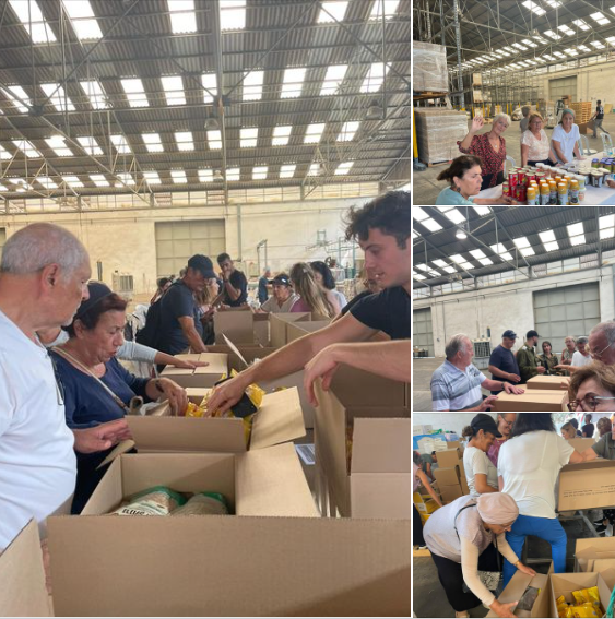 Following the request for two days of combat ration packaging at the IDF, about 90 volunteers arrived today!!
Well done to those who responded to the emergency call
💜SAR-EL, volunteers for Israel | sar-el.org
#sarel #VolunteersForIsrael