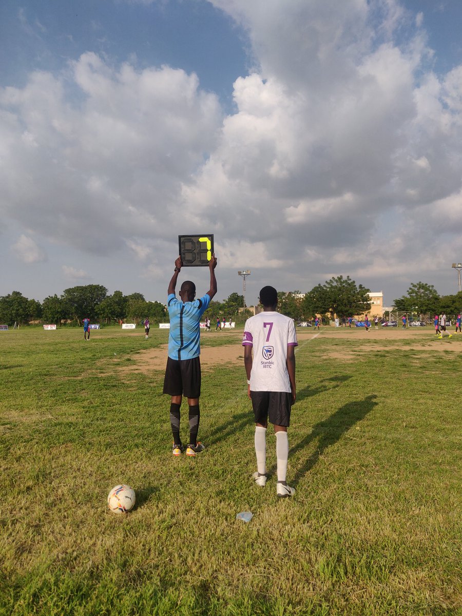BUKStallions 0 Vs UNIMAID_Dw 0

#buk stallions sub 
Jersy number 16 out 
Jersy 7 in 
 
#HiFLNigeria
#HiFL2022
#HiFLR16
#HiFLBold_ng2022
#HiFLLIRS2022
#HiFLIndomie2022
HiFLStanbicIBTC2022
#BukVsUnimaid
