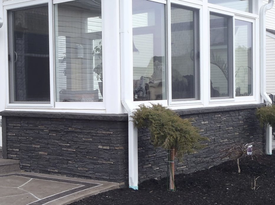 DelcanBuilding's tweet photo. NextStone Faux Stone Siding

The realistic look of natural stone, without the costly labour and installation fees!

Nextstone panels are lightweight, easy to handle and easily cut, with no special tools required.  NextStone™ is also backed by a 20-year manufacturer’s warranty. https://t.co/FpUIrd8yai