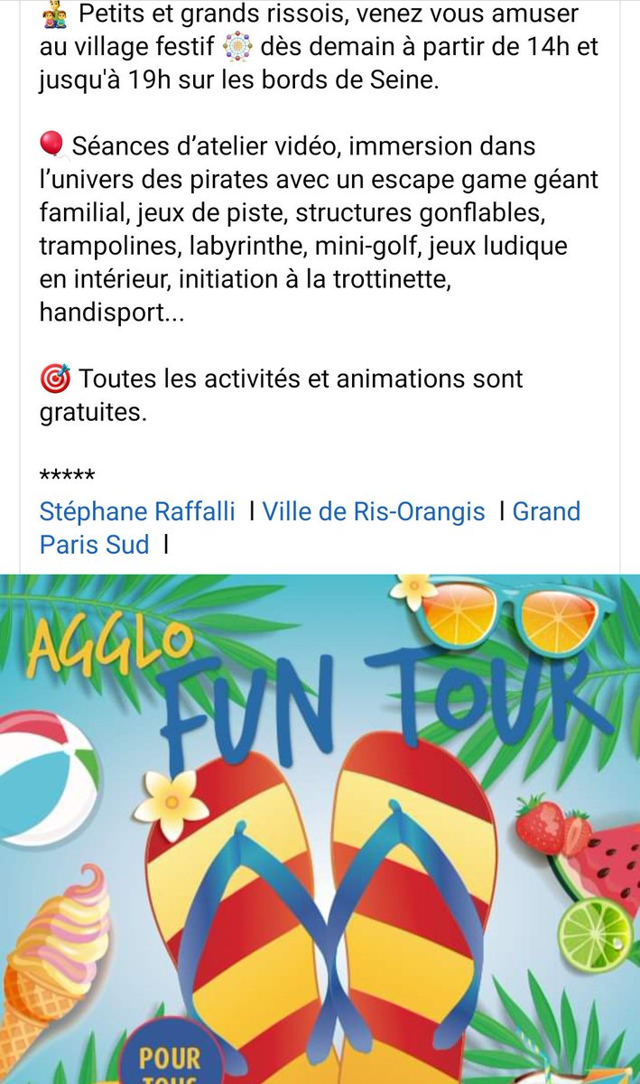 provelo_idf's tweet photo. Nous serons présents ce samedi après-midi @VilleRisOrangis 
⚠️ Rendez-vous base nautique de voile, sur la Seine.⚠️
➡️ Atelier de Co réparation 🚲
➡️ Parcours d'habileté de 7 à 77 ans
➡️ Défis 🚲
Avec @grandparissud 
N'oubliez pas votre vélo 😉 #OuEstVotreVelo ?
#AGGLOFUNTOUR https://t.co/5XMfFkllCD