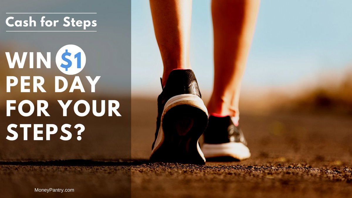 MoneyPantry's tweet photo. Who doesn't want to get paid for walking... https://t.co/TWETWlCWoB
#cashforsteps #walking #freemoney https://t.co/L5fDokWU7h