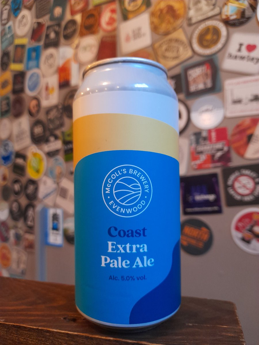Centr_Ale's tweet photo. Fresh in from Evenwood (#CoDurham) based @McCollsBrewery
The first can following rebranding:
COAST
Single Hop Extra Pale Ale
DDH with Nelson Sauvin
Hazy
#vegan friendly
#craftbeer #trainbeer #veganbeer #Newcastle #CentralStation #drinklocal #localbeer #CountyDurham #singlehop https://t.co/uHuMS97UKV