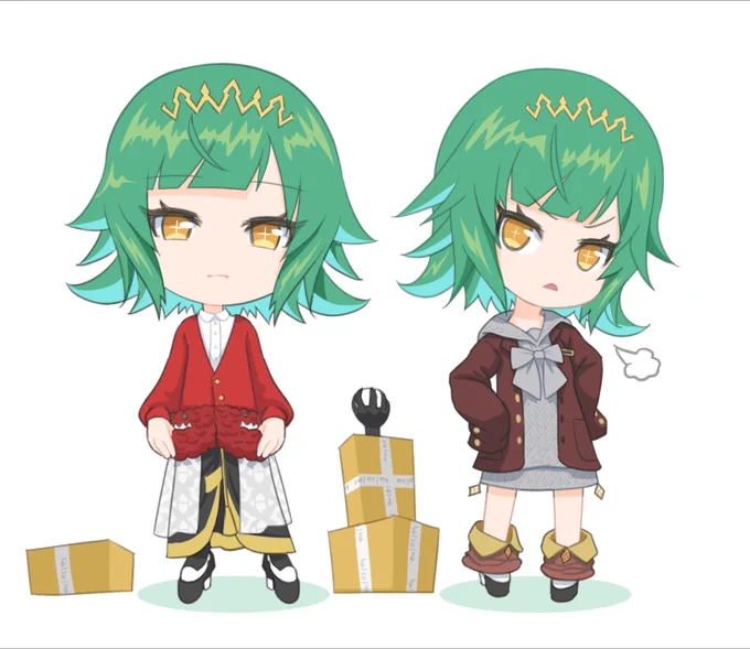 最近のひすぴその③ha | za | maモデルひすぴ。描いて途中また何着が増えた!全部かわいい!全部描きたい!#ヒスイワークス 