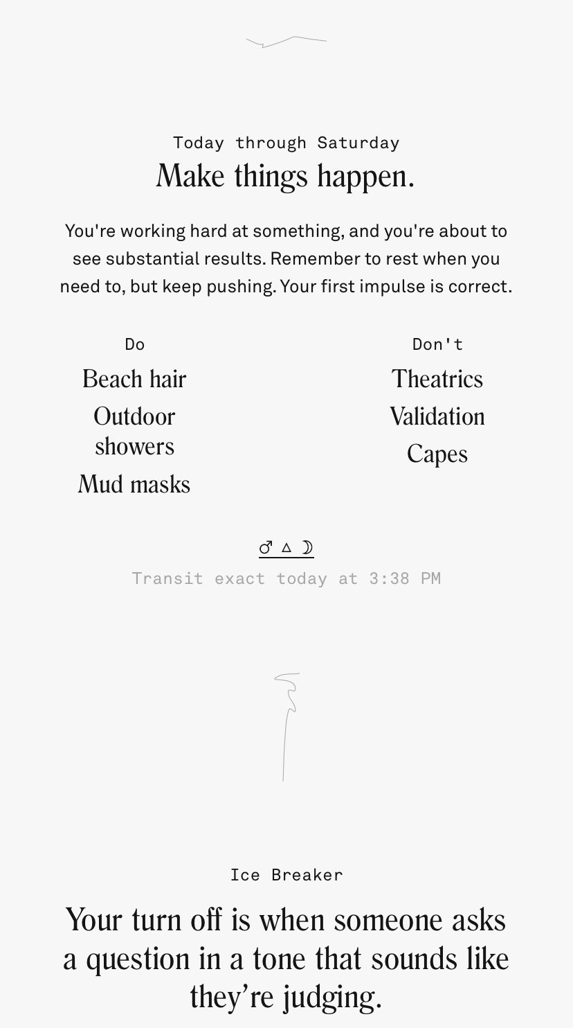 Sophie Van Meter on Twitter "Co star. https//t.co/RSH8l6mFgB" / Twitter