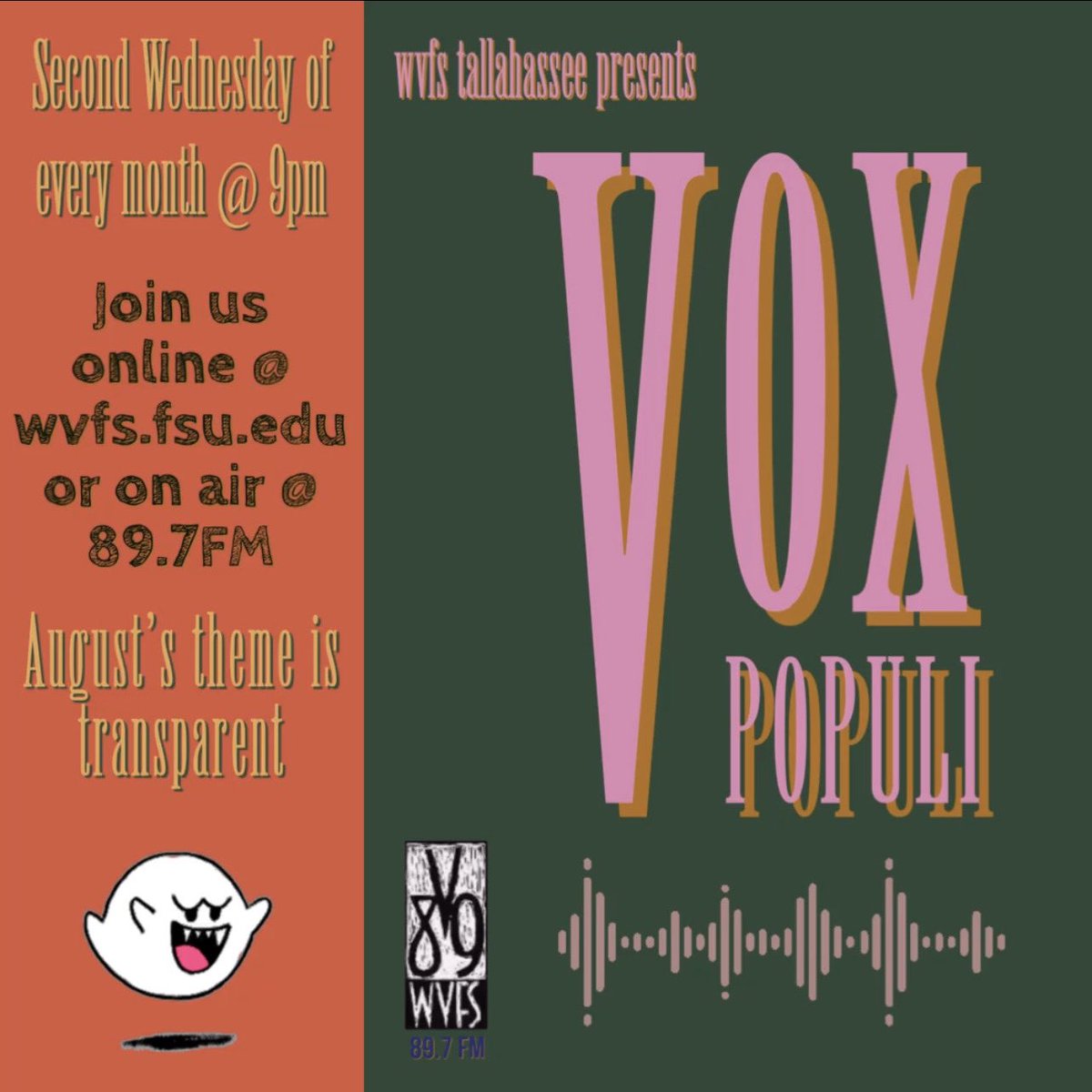 WVFS Tallahassee 89.7 FM tweet media