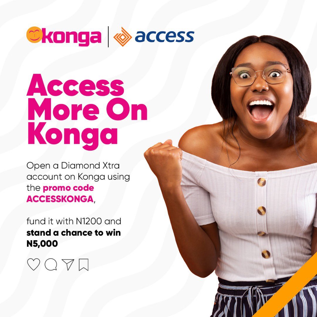 victorfrezy's tweet photo. We always get the finest rates from Konga!
Open a #DiamondExtraAccount on Konga to become a part of the #DiamondXtra family.
Visit
https://t.co/GQuSbkCWPL to participate. https://t.co/e5dOE6CXcR
