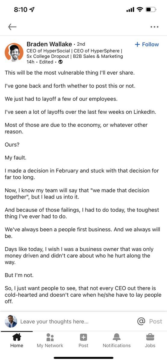 StateOfLinkedIn's tweet image. No he didn’t