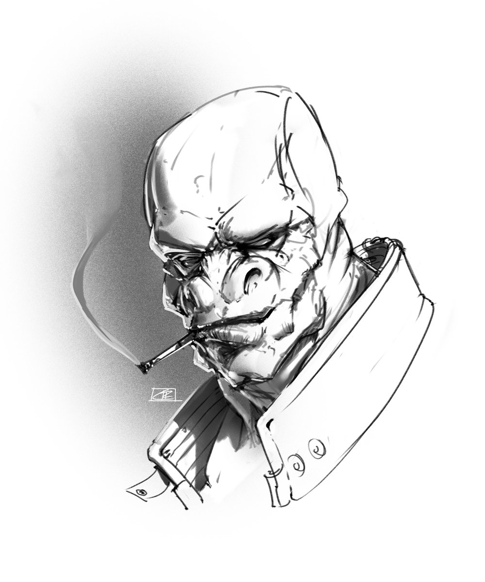 dav_does_art94's tweet photo. Morning sketch
#fantasy #sketch #ArtistOnTwitter #doodle #drawing 
#artoftheday #art #artist https://t.co/4MilZnGHbw