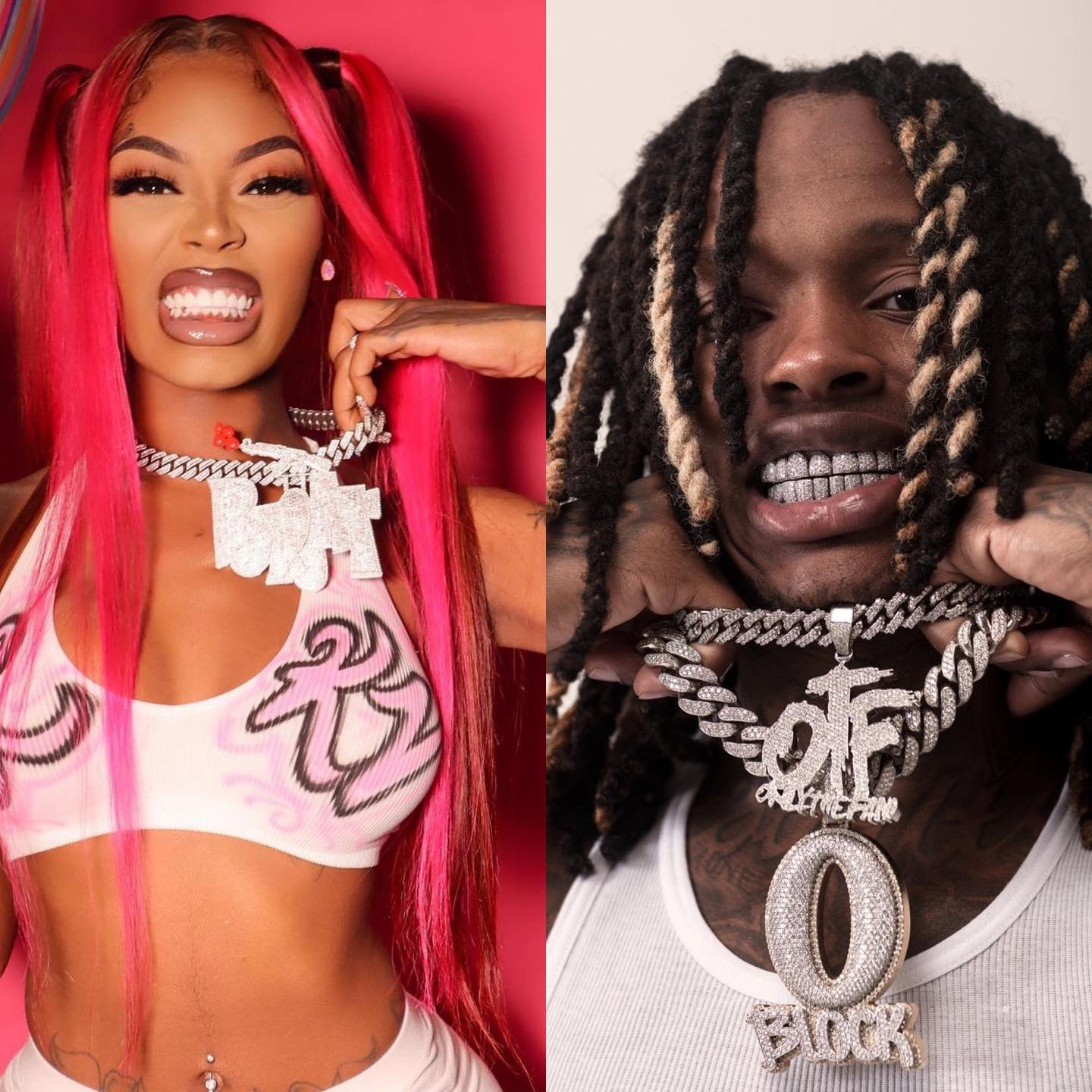 Asian Doll Shows Off Chain Honoring King Von