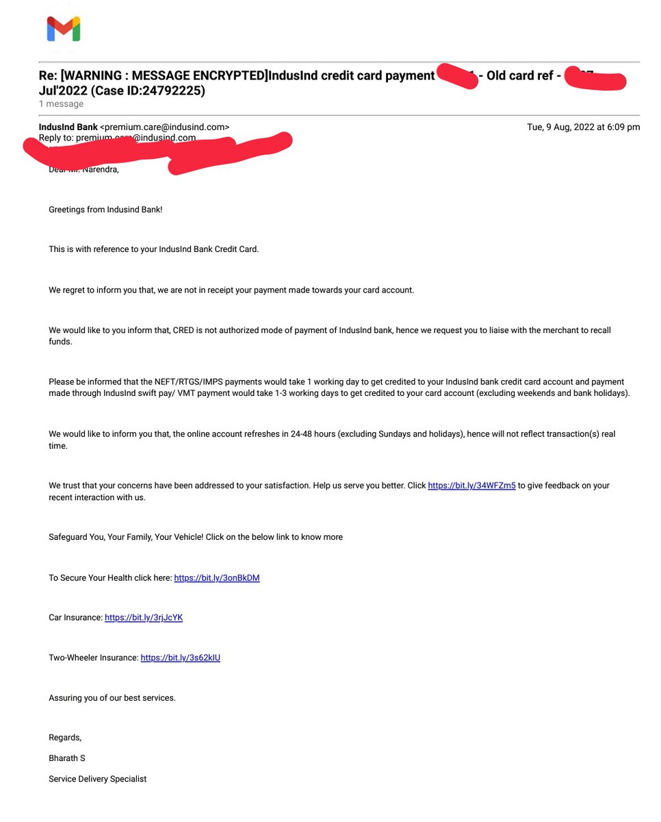 narendrar88_r's tweet image. #ineedresolution #transparancyrequired #respectcustomers I have already mail response and even over the call you representative has confirmed it again, i am not sure still what do you want me to wait for.