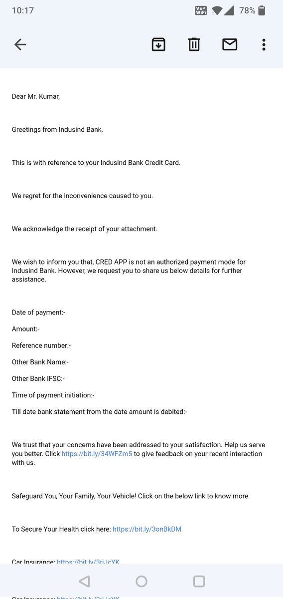 narendrar88_r's tweet image. #ineedresolution #transparancyrequired #respectcustomers I have already mail response and even over the call you representative has confirmed it again, i am not sure still what do you want me to wait for.