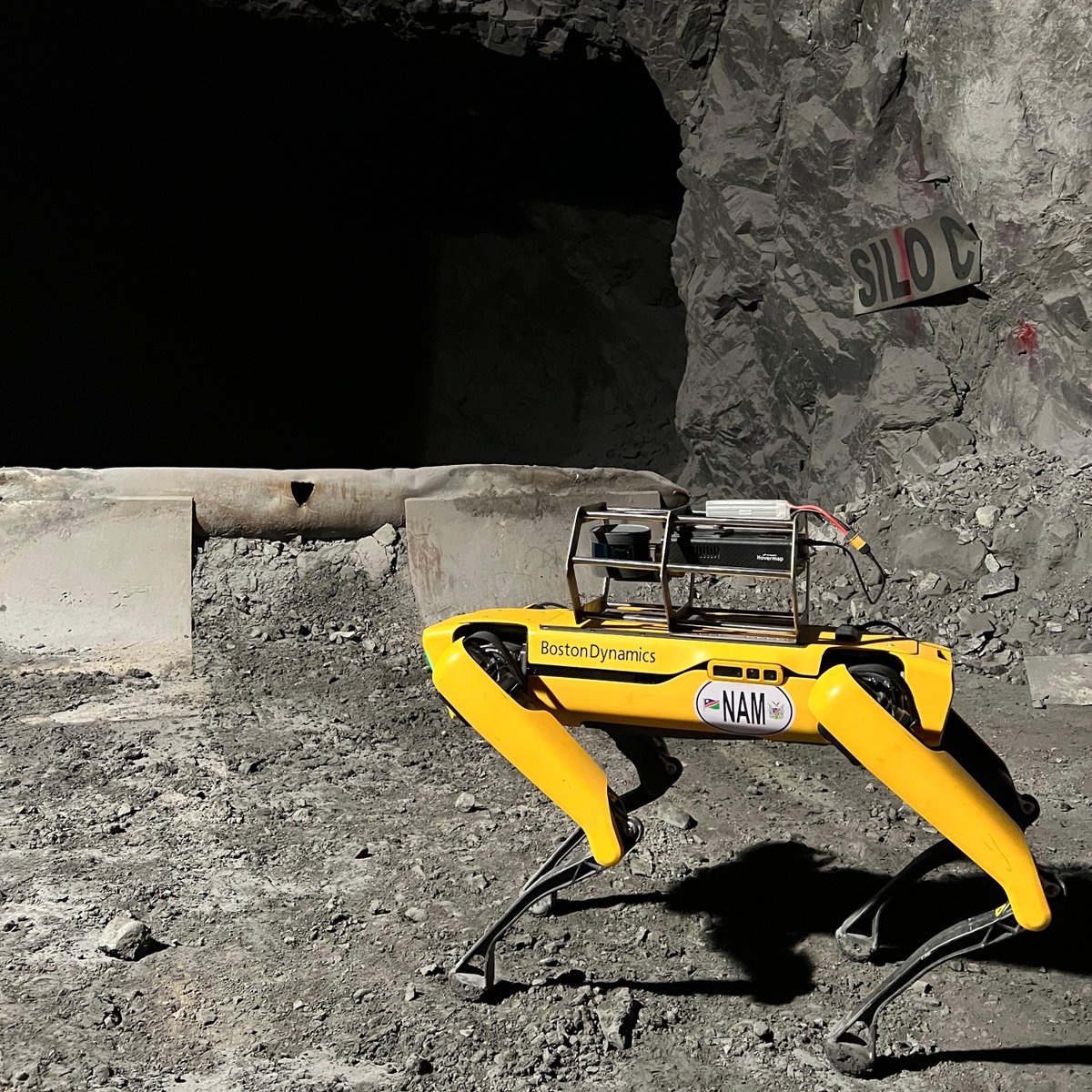 We have officially welcomed Spot to our Rosh Pinah mine!

After extensive testing and development, our agile #robot has been deployed and is already positively impacting the work on site.

ow.ly/CSlY50Kh3rh

#TheFutureOfMining